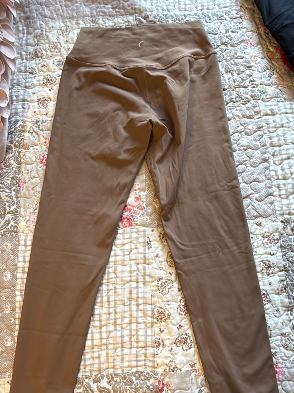 Zyia active cocoa streamline  High-Waist Stretch Leggings - cocoa
